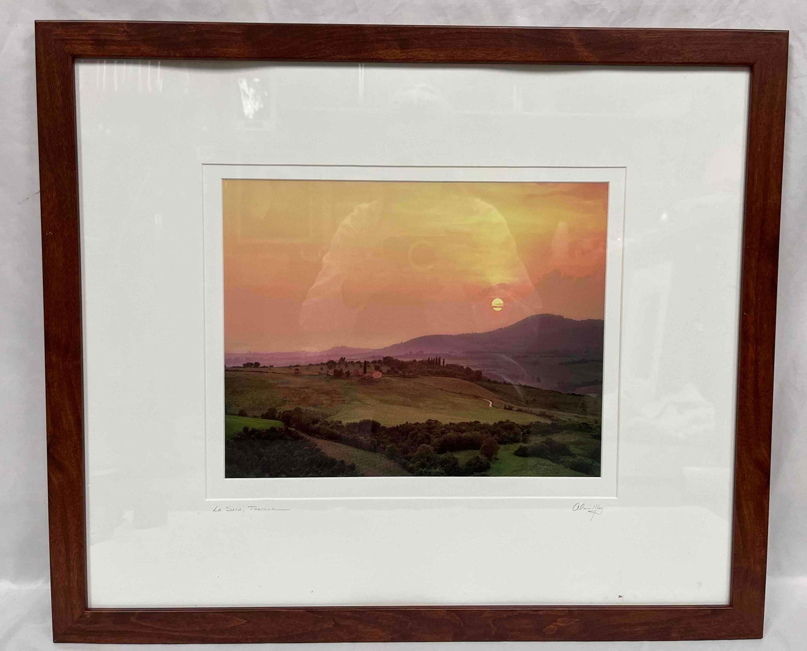 Signed Photograph "La Senza, Toscana" By Alan Klug (JB223) (1 of 7)