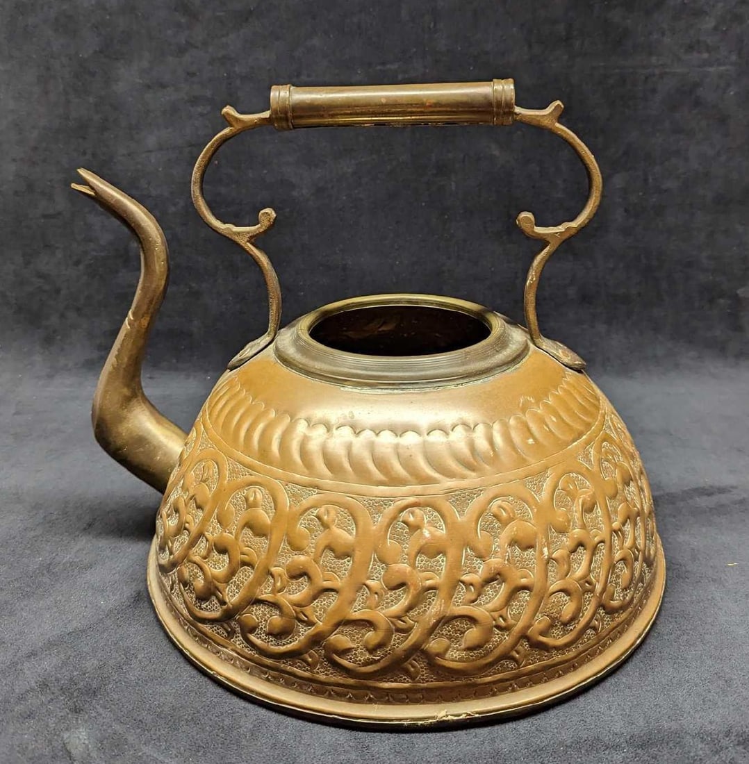 Vintage Israeli Gat Copperworks Tea Kettle (1 of 9)