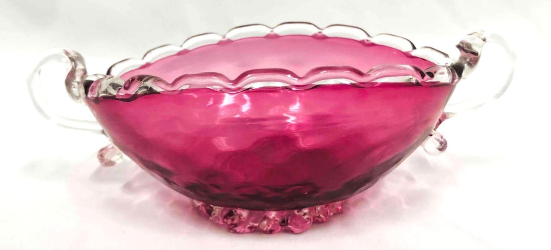 Vintage Purple Glass Candy Dish (1 of 7)