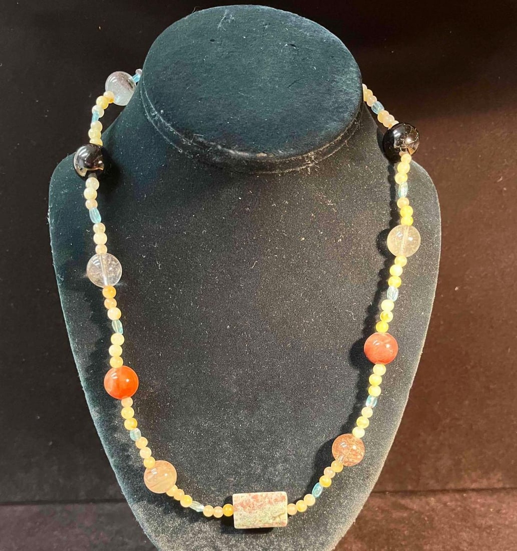 Nine Beaded Necklaces - 7