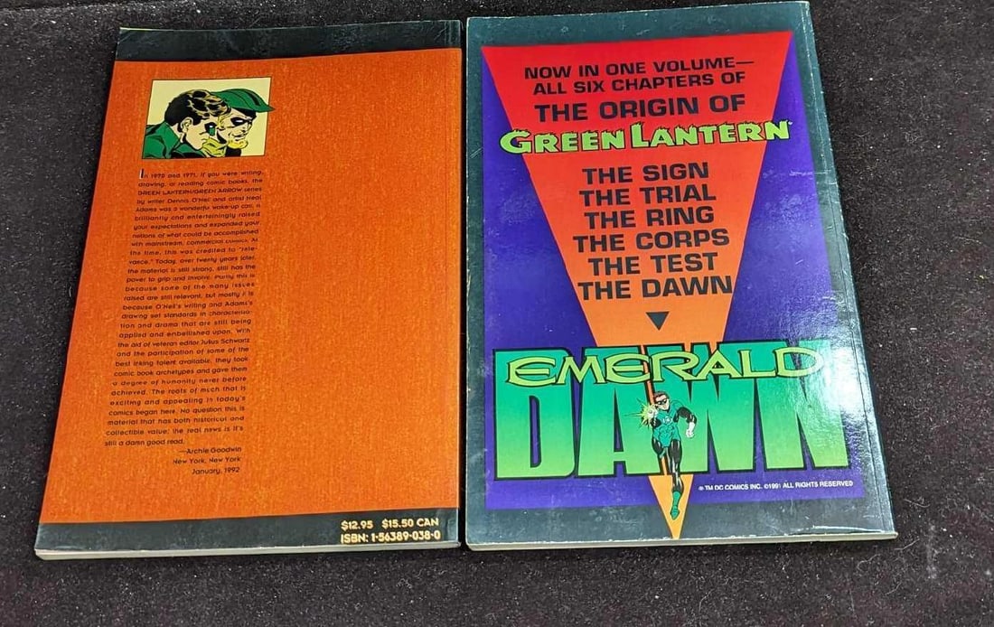 2 DC Comics Green Lantern Paperbacks - 6
