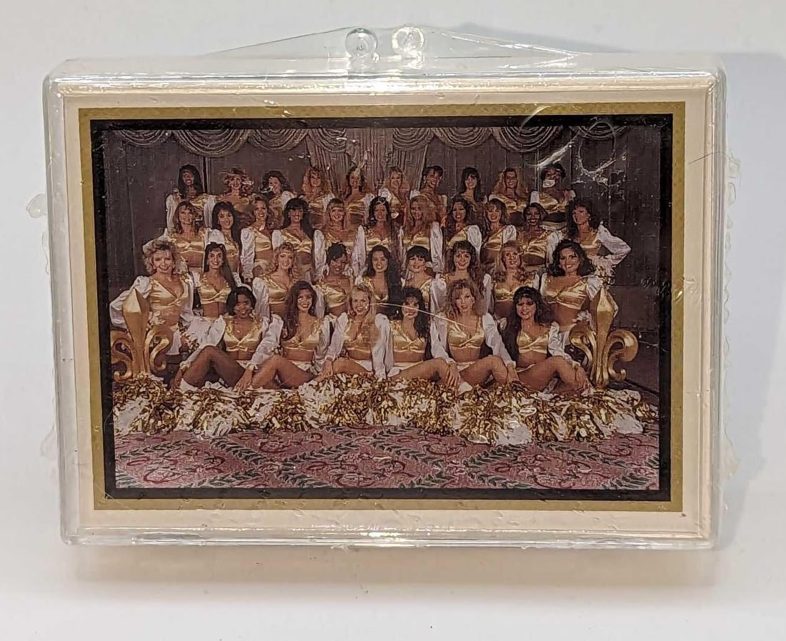 Sealed Sideliners Pro Football Cheerleaders Minnesota Vikings D: Sealed Sideliners Pro Football Cheerleaders Minnesota Vikings D. Is in a sealed plastic case that is approx 3 3/4" x 2 1/2" x 1/4 and it weighs 0.21lb. The plastic wrapper has some light wear.