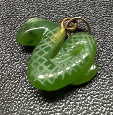 Jade Snake Pendant - 2