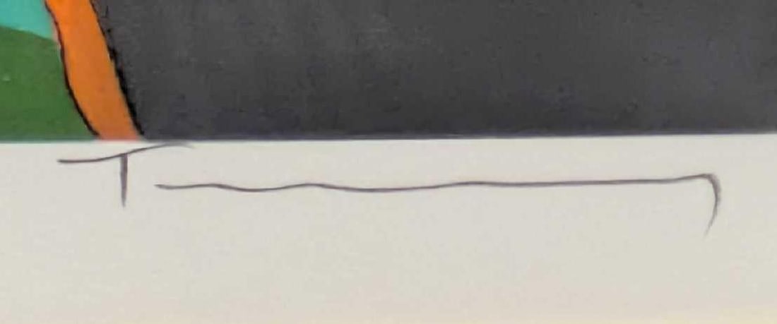 Framed S&N Itzchak Tarkay Melodramatic - 3