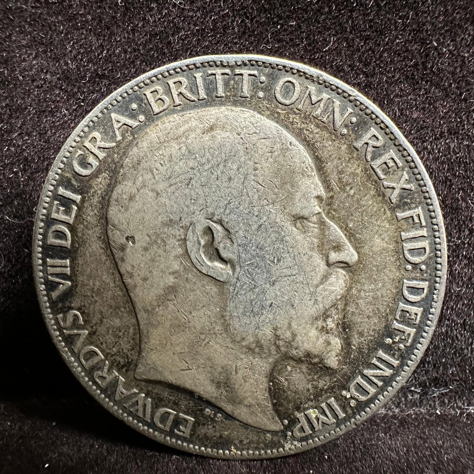 1902 King Edward VII Silver Crown (1 of 4)