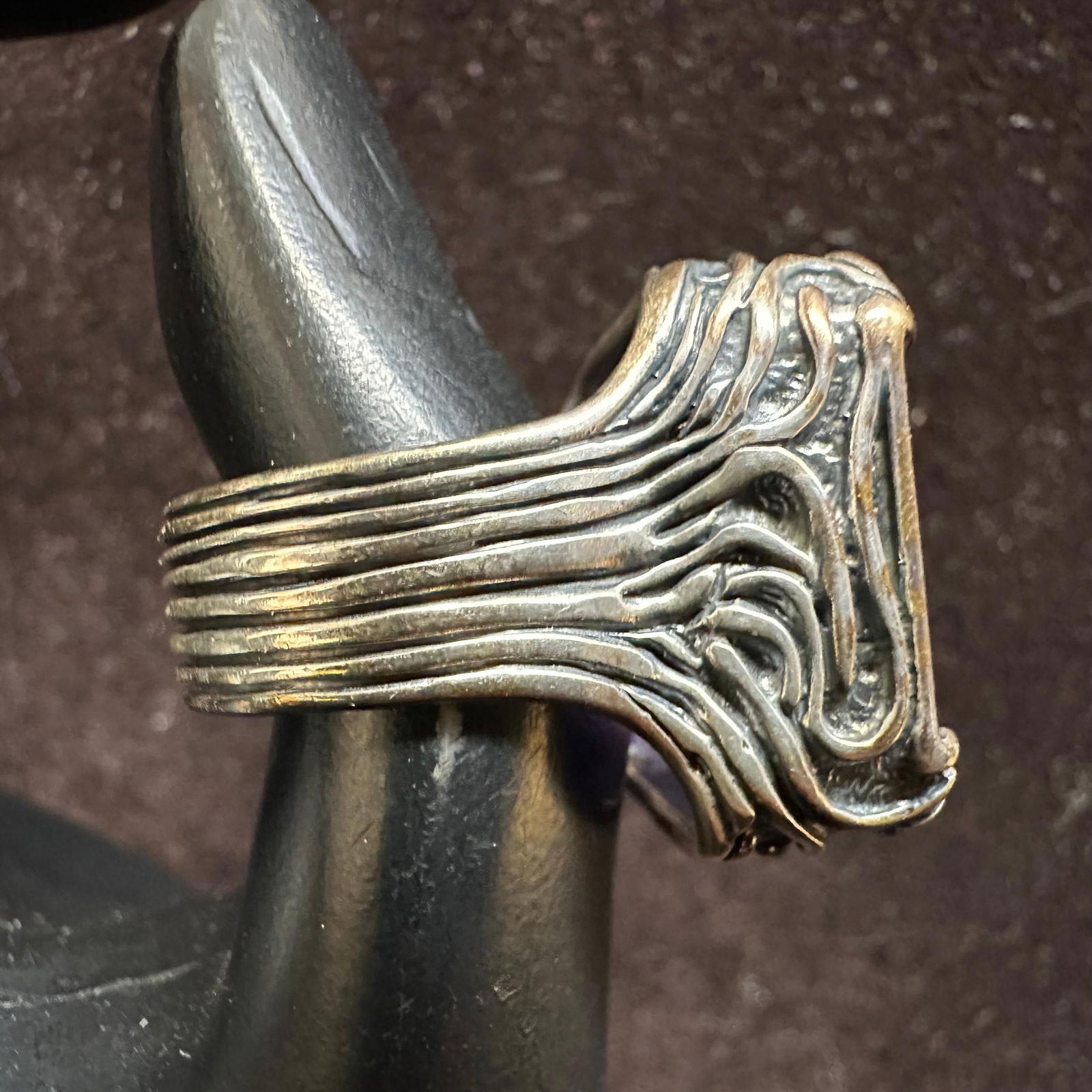 Silpada Lavender Fields Sterling Silver Large Amethyst Statement Ring - 4