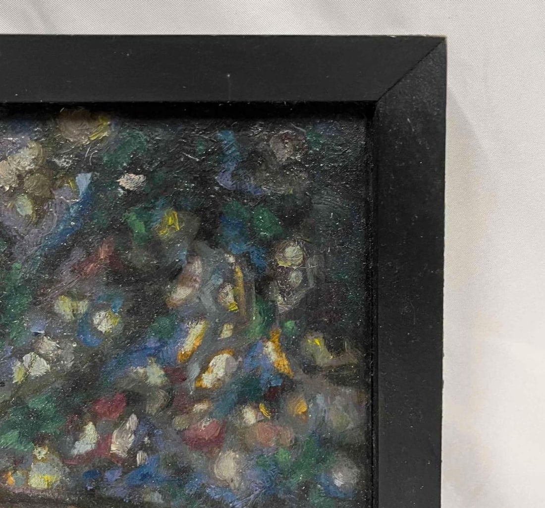Framed Original Mixed Media Artwork Unsigned - 8
