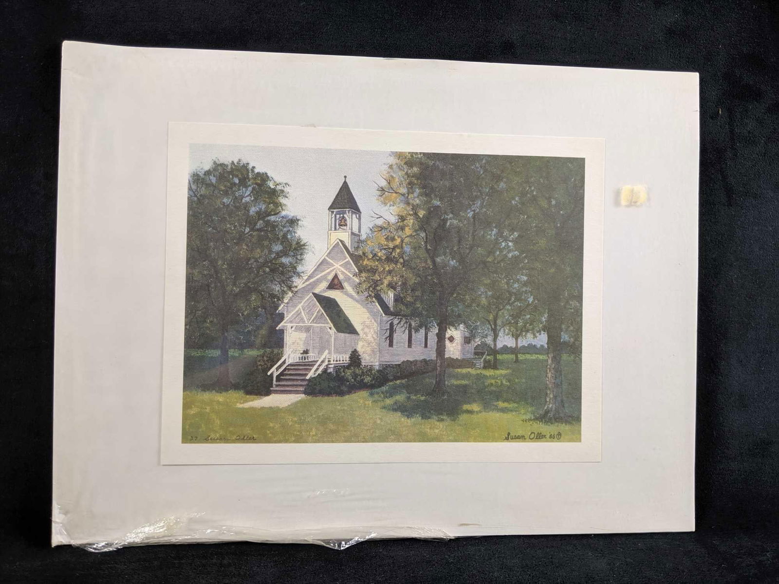 Susan Oller Chapel Lithrograph Print (1 of 4)