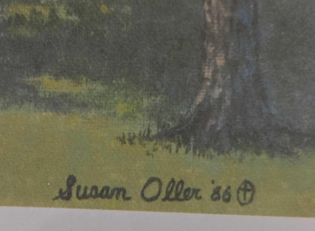 Susan Oller Chapel Lithrograph Print - 4