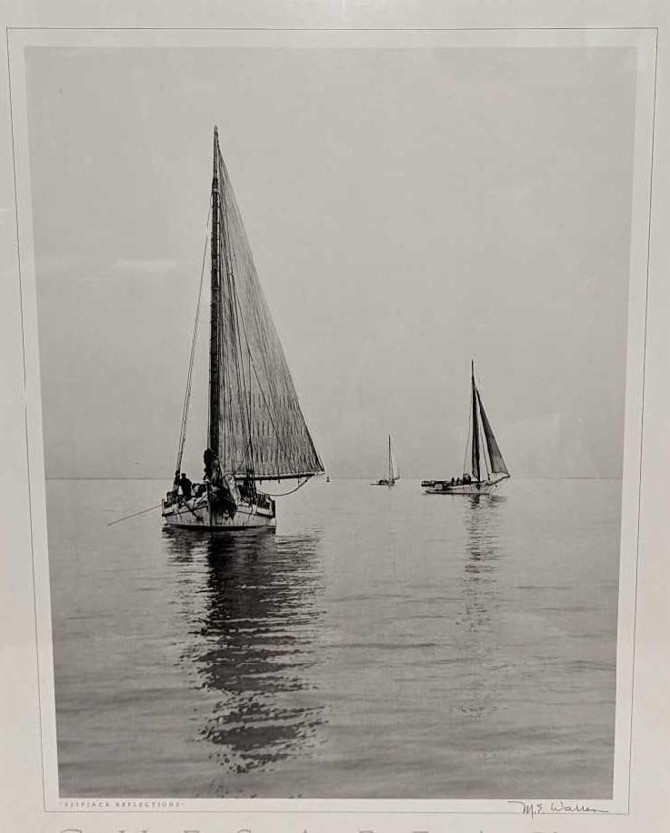 M. E. Warren Skipjack Reflections Framed Print - 2