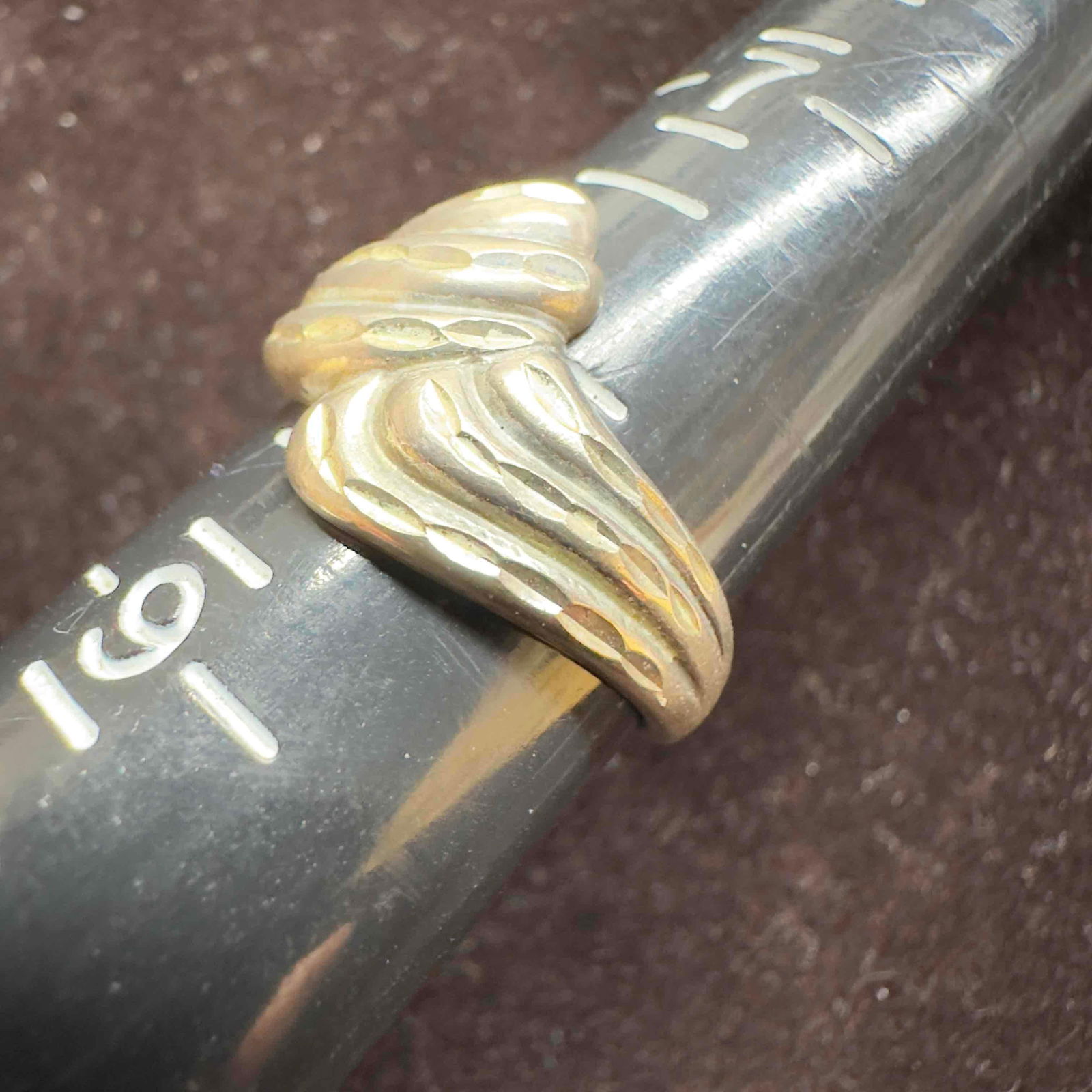 Triple Sinuous Overlapping Bands Sterling Silver Ring - 7