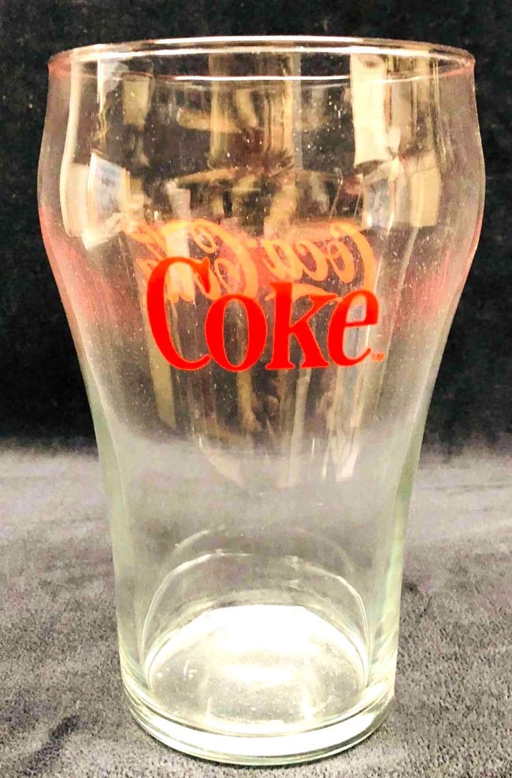 Two Coca-Cola Coke Glasses - 5