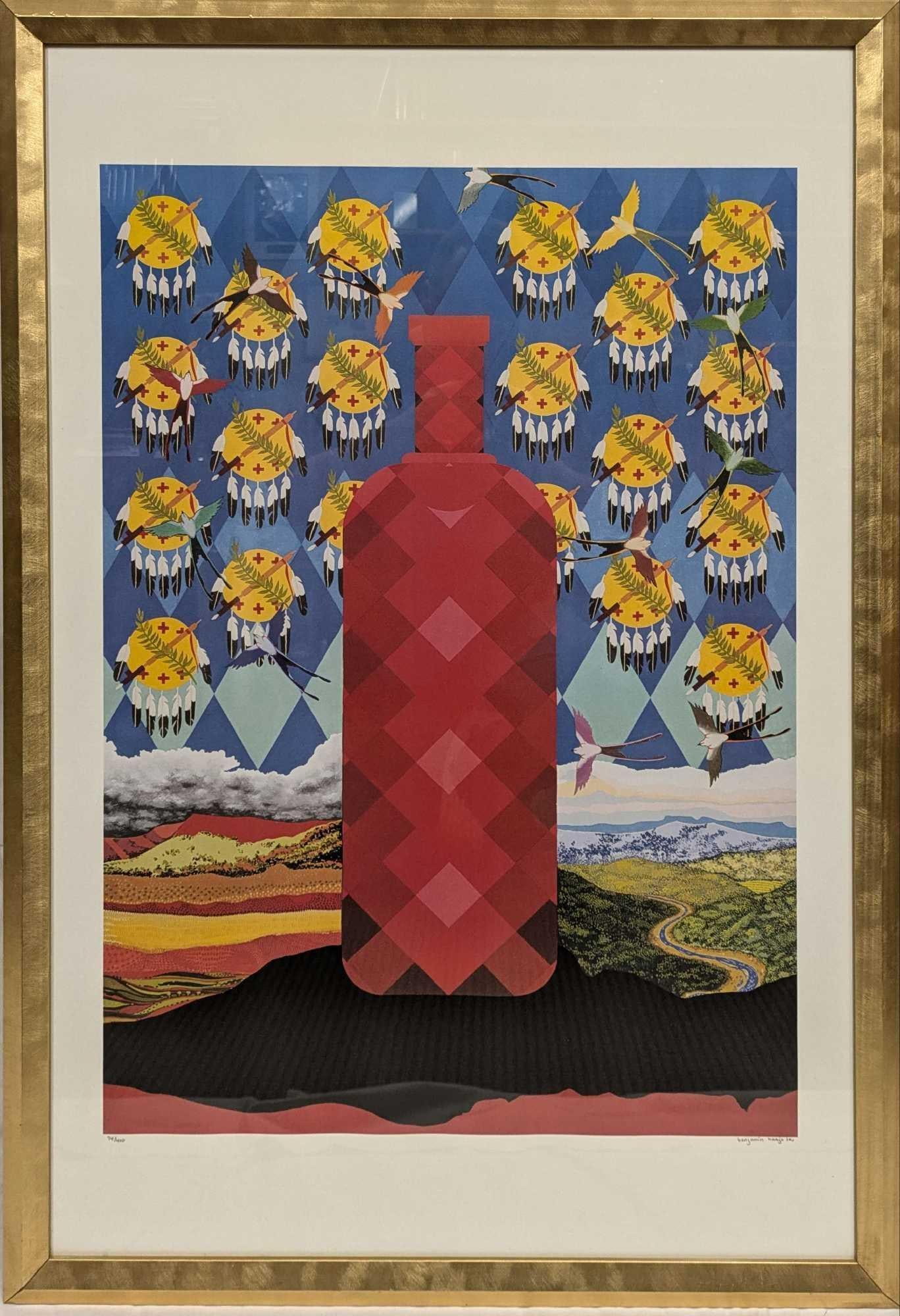 S&N Absolut Statehood: Oklahoma Benjamin Harjo Print (1 of 6)