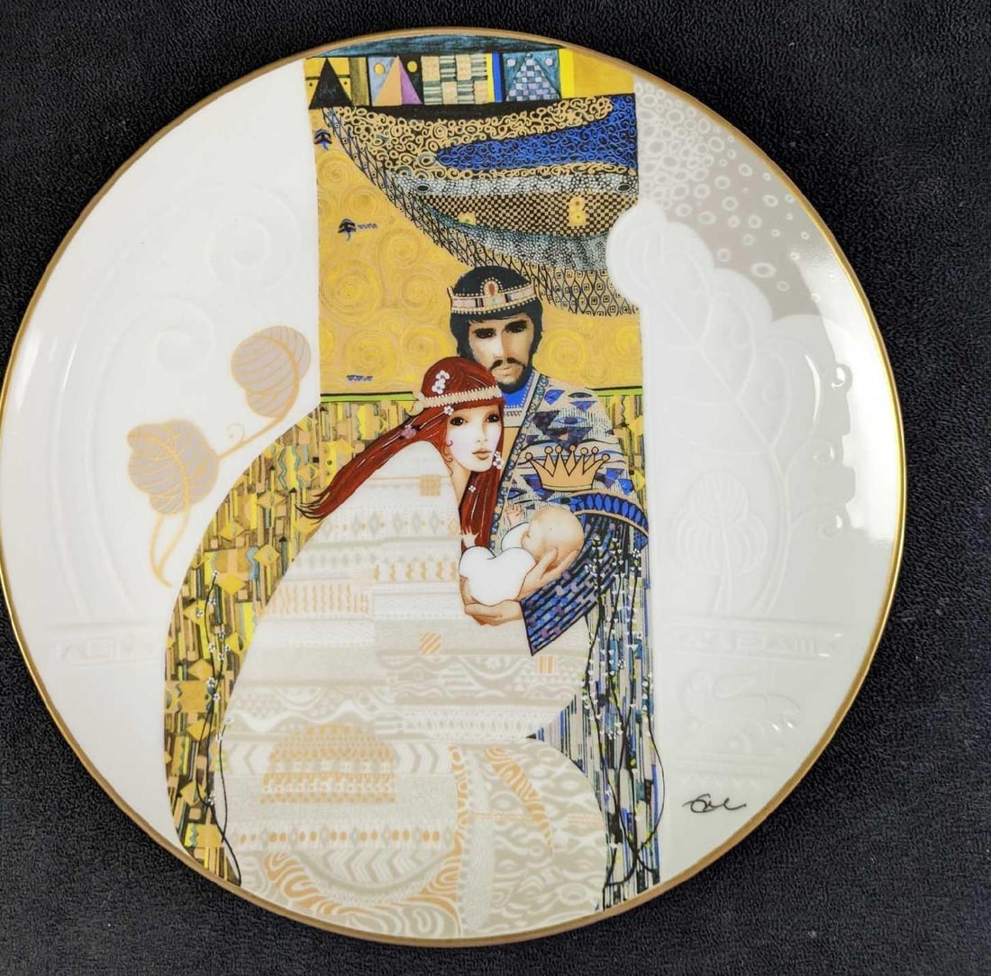 Eve Licea Bathsheba and Solomon Collectors Plate (1 of 6)