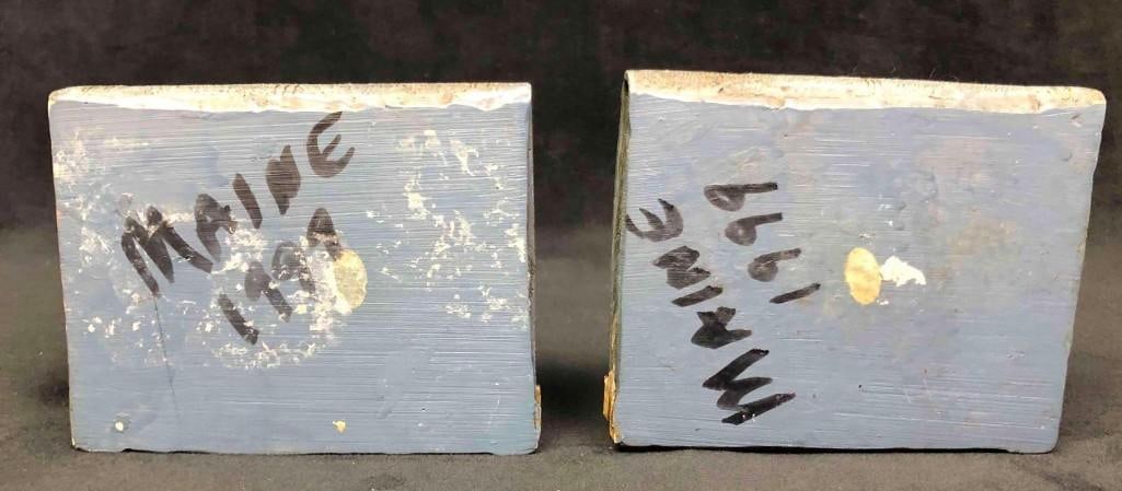 Vintage Beach Theme Book Ends - 5