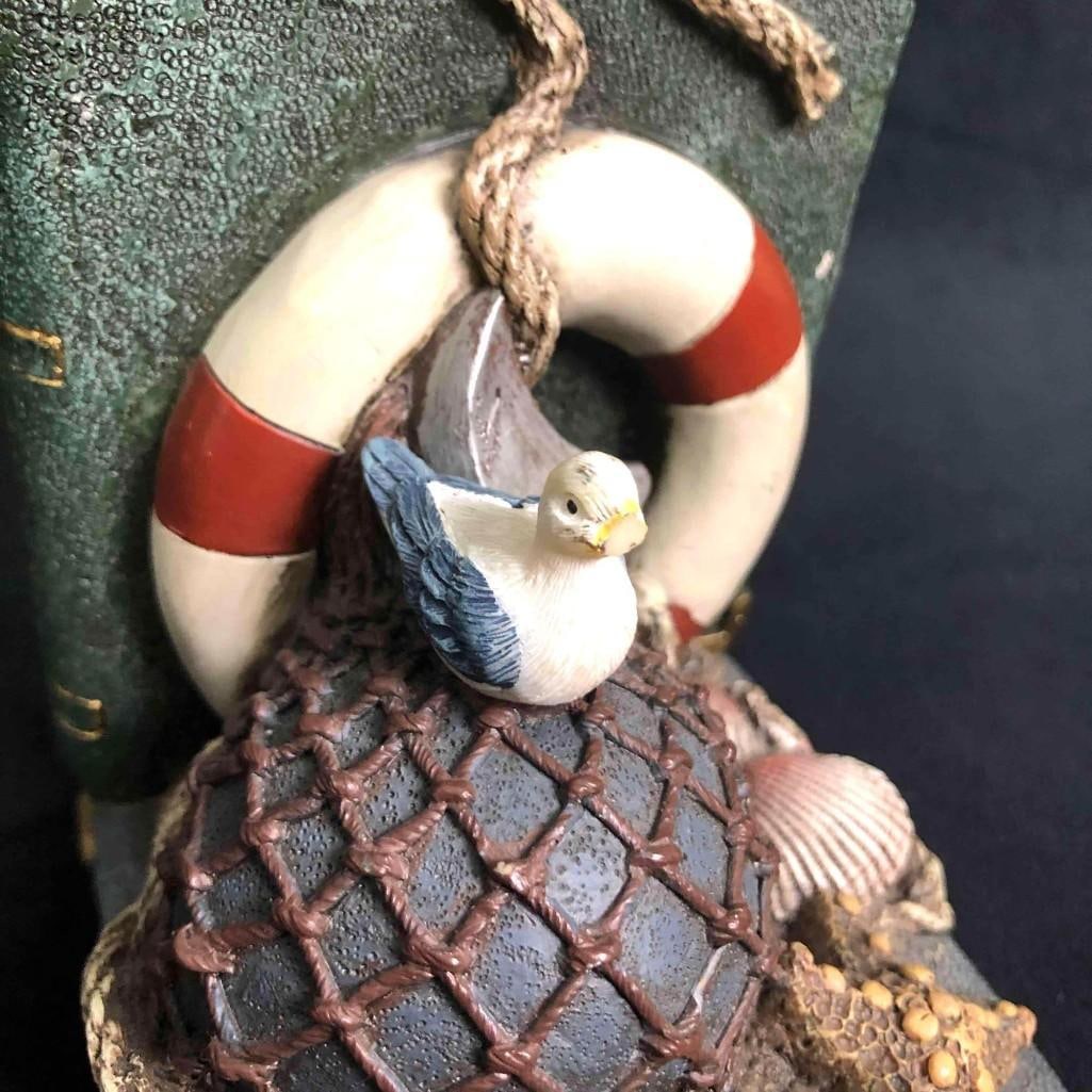 Vintage Beach Theme Book Ends - 9