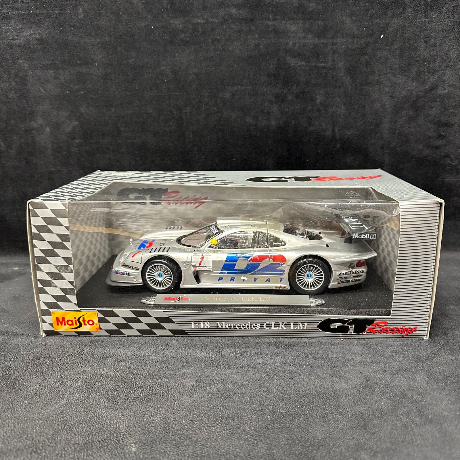 Maisto 1:18 Mercedes-Benz CLK LM GT1 Racing Diecast Model (1 of 6)