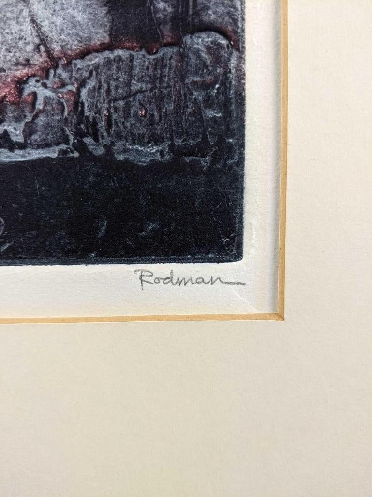 Signed Artwork by Ruth Rodman "Reflection II" - 2