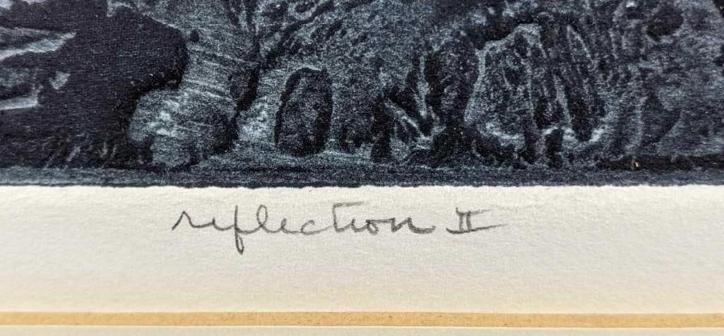 Signed Artwork by Ruth Rodman "Reflection II" - 3