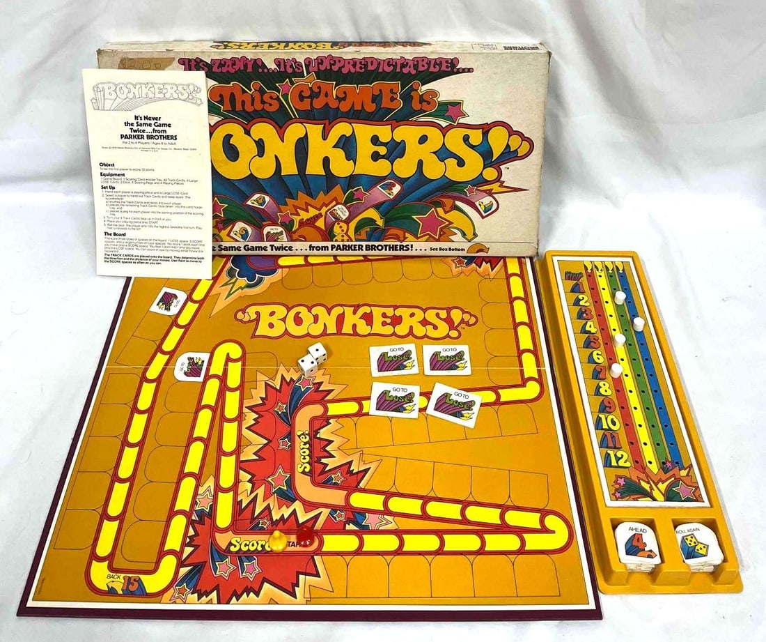 Vintage Bonkers 1978 Board Game (1 of 9)