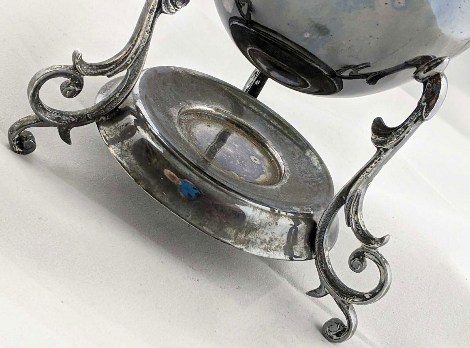 Vintage Silver Plate Egg Coddler - 6
