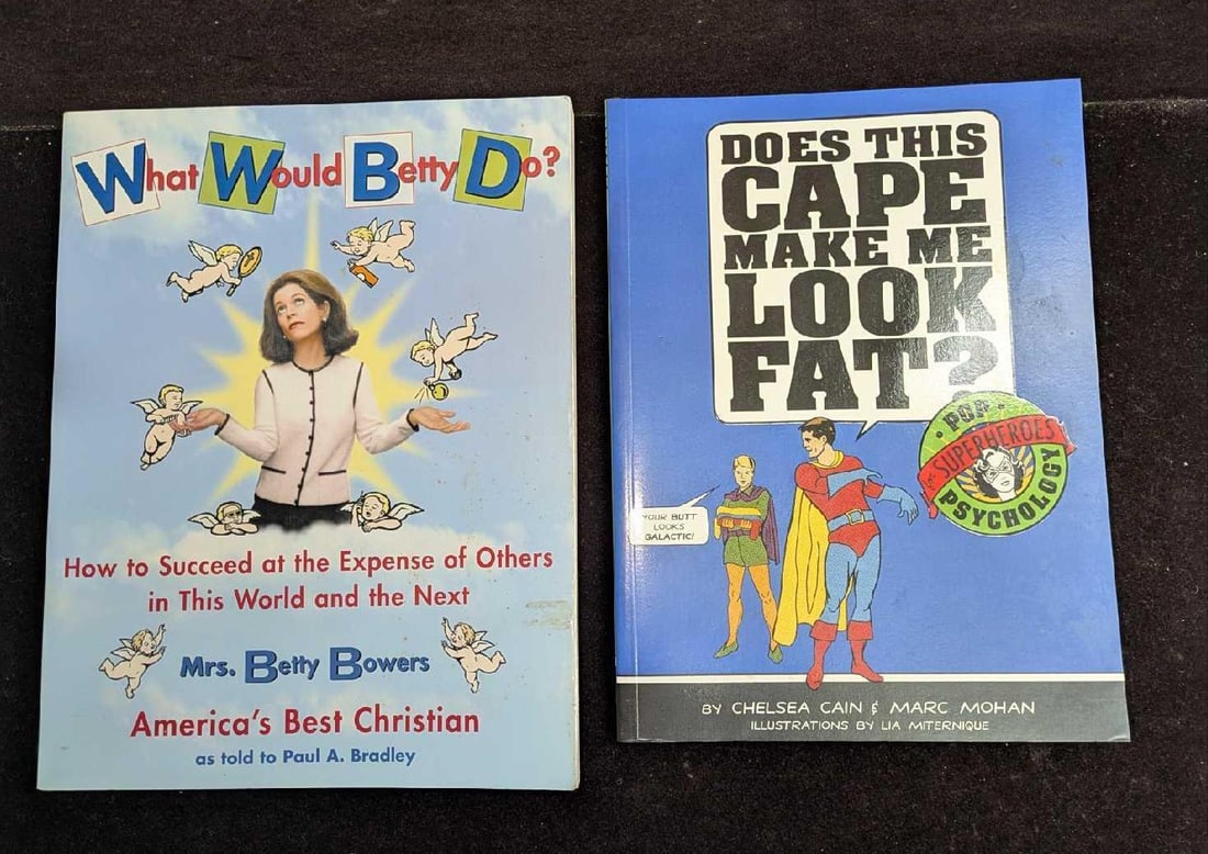 What Would Betty Do? And Does This Cape Make Me Look Fat Comedy Paperback Books (1 of 9)