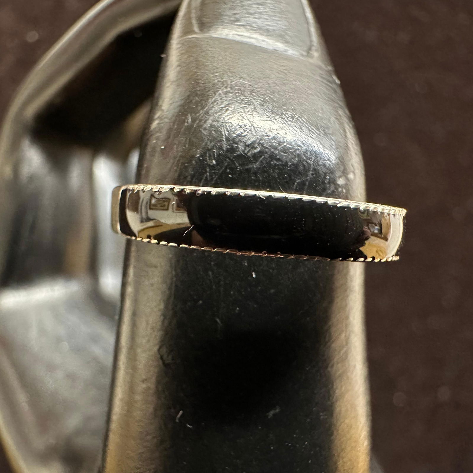 Multi Color Enamel Sterling Silver Stacking Ring Set L54 - 10