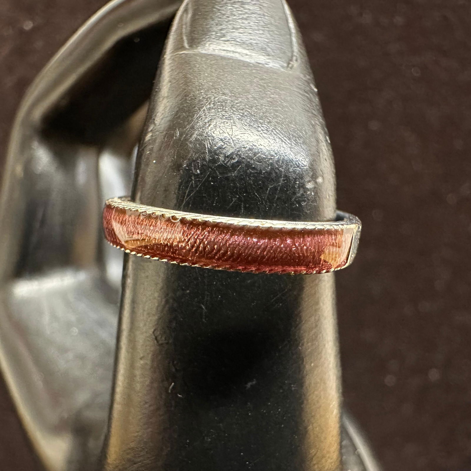 Multi Color Enamel Sterling Silver Stacking Ring Set L54 - 8