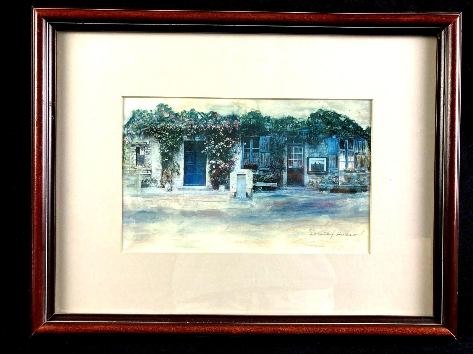 Dorothy Hudson Town Scene Print (1 of 5)