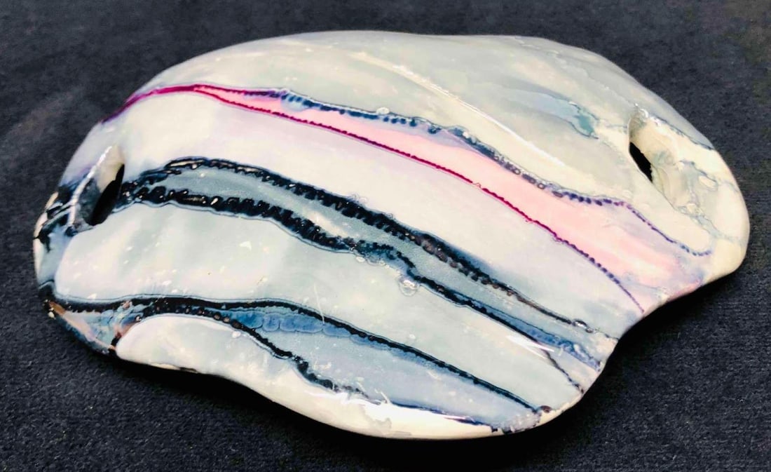 Handmade Ceramic Belt Buckle - 3