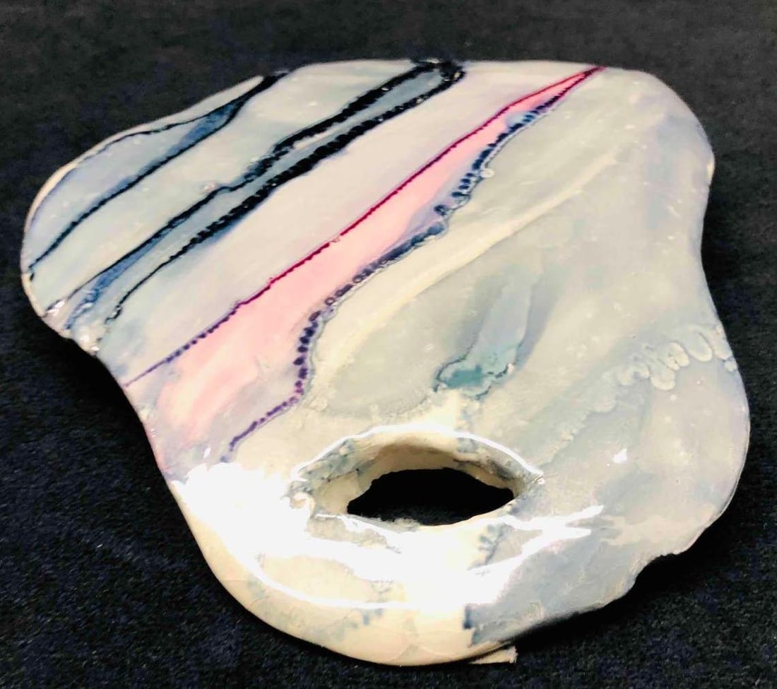 Handmade Ceramic Belt Buckle - 4