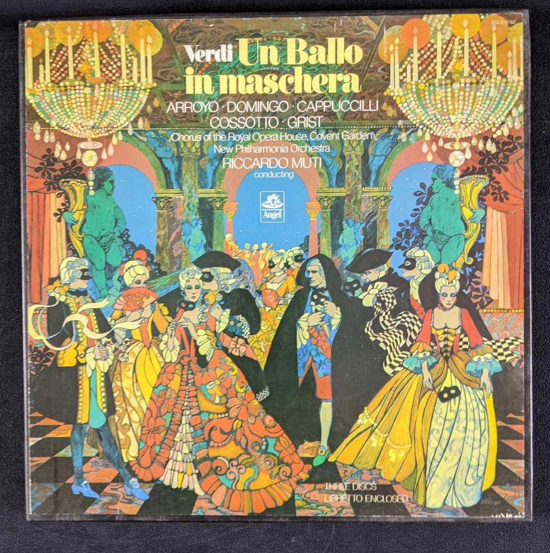 Verdi Un Ballo in Maschera 3 vinyl LP Box Set (1 of 4)