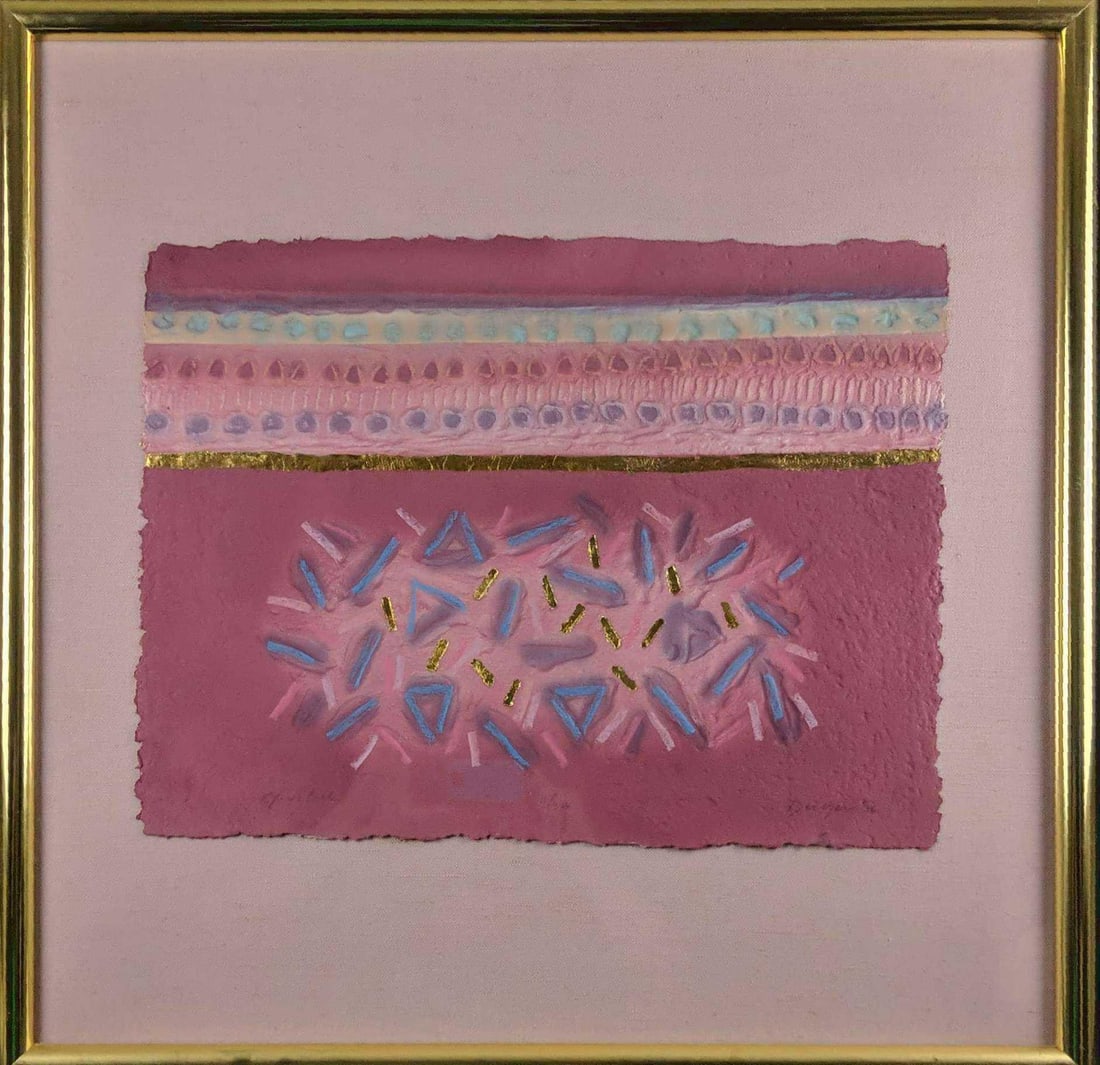 Vintage Pressed Embelleshed LE Print Pure Talk (1 of 7)