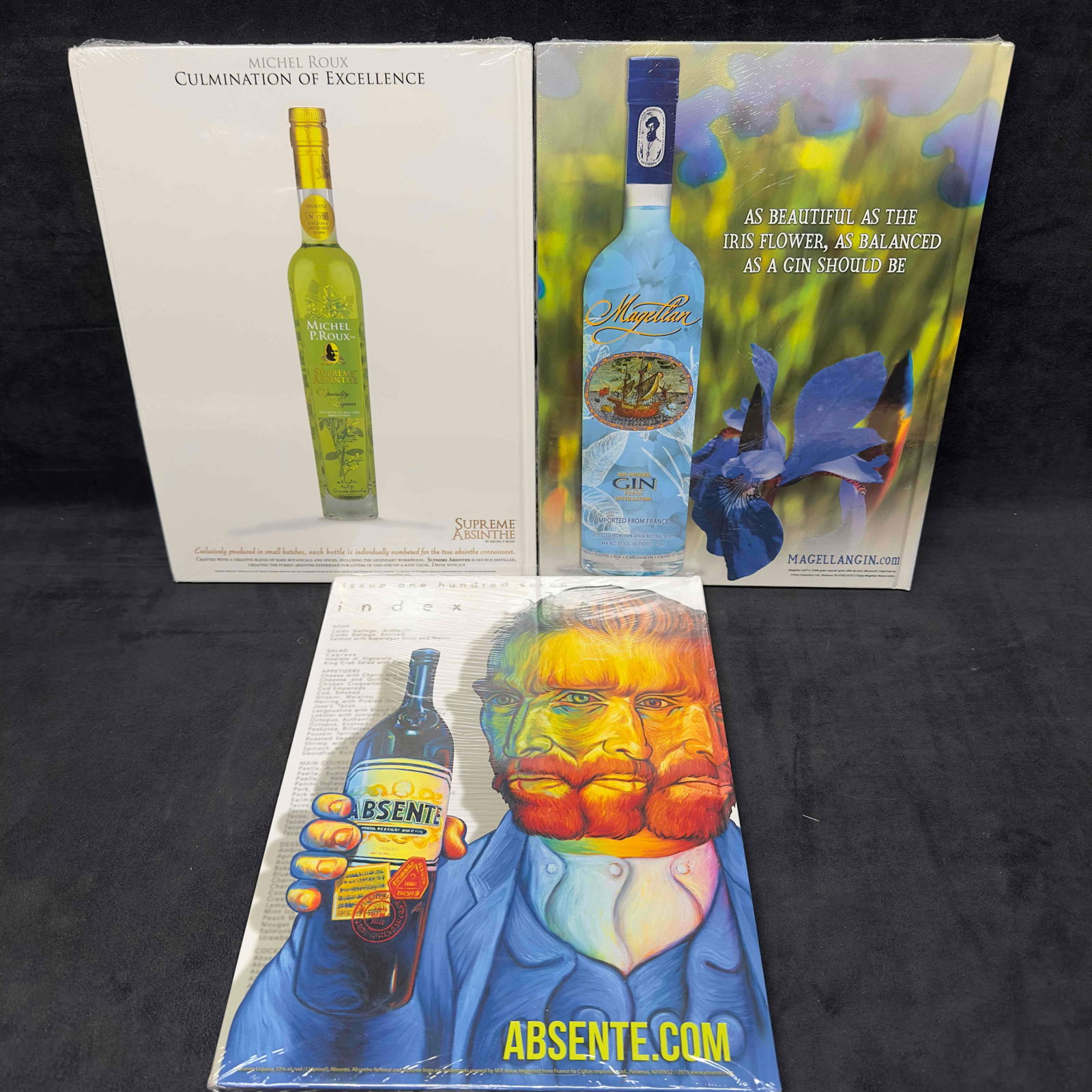 Art Culinaire International Magazine In Good Taste Issue 104 106 107 Lot of Three 3 Books Issues B: Art Culinaire International Magazine In Good Taste Issue 104 106 107 Lot of Three Issues. This set includes issues 104, 106, and 107. These books are sealed like new. These items are in good