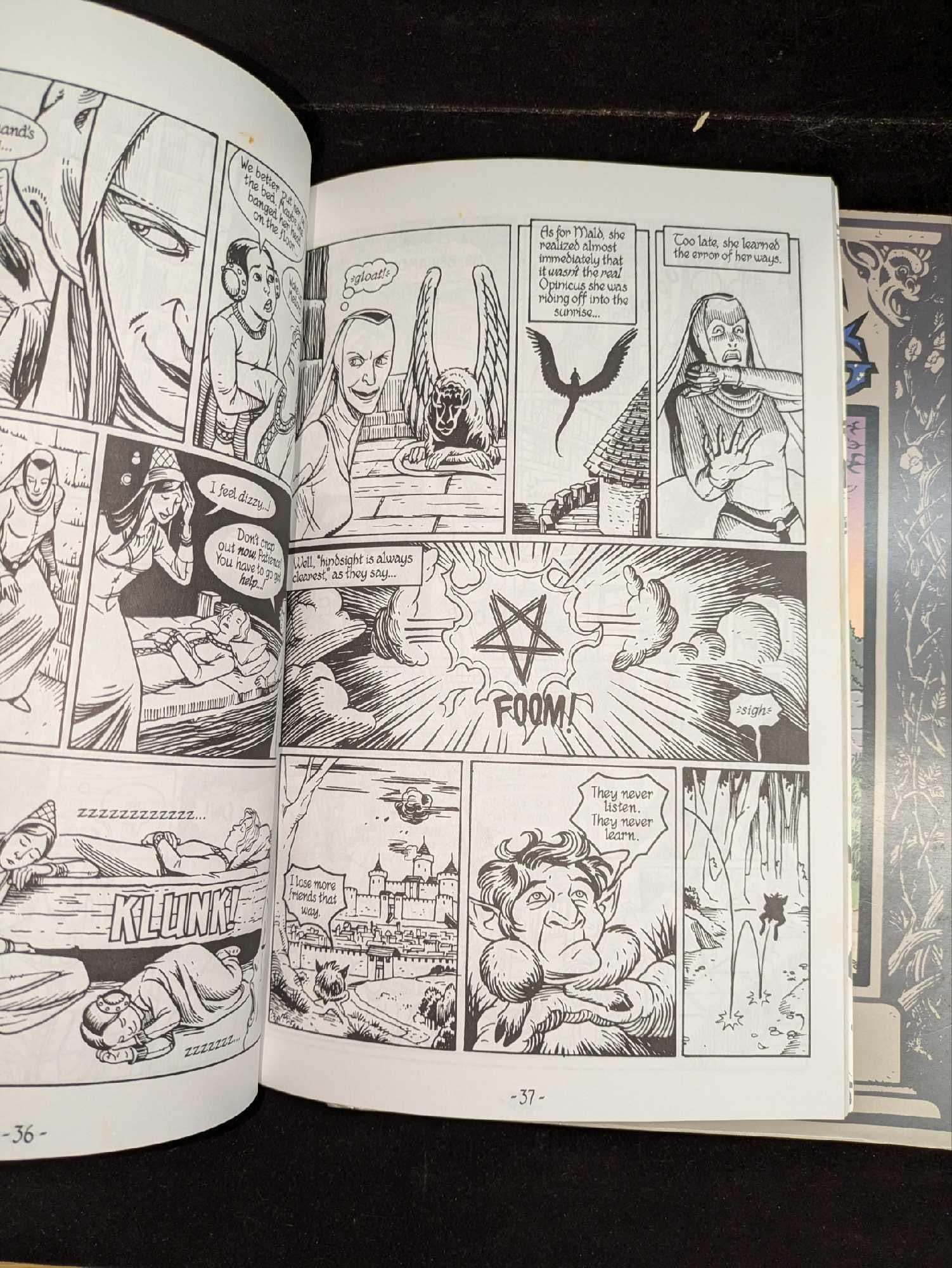 Two Castle Waiting Paperback Comic Books - 3