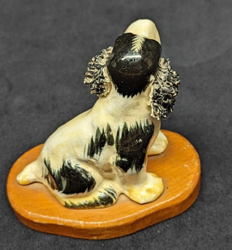 Vintage Ceramic Cocker Spaniel Figurine - 3