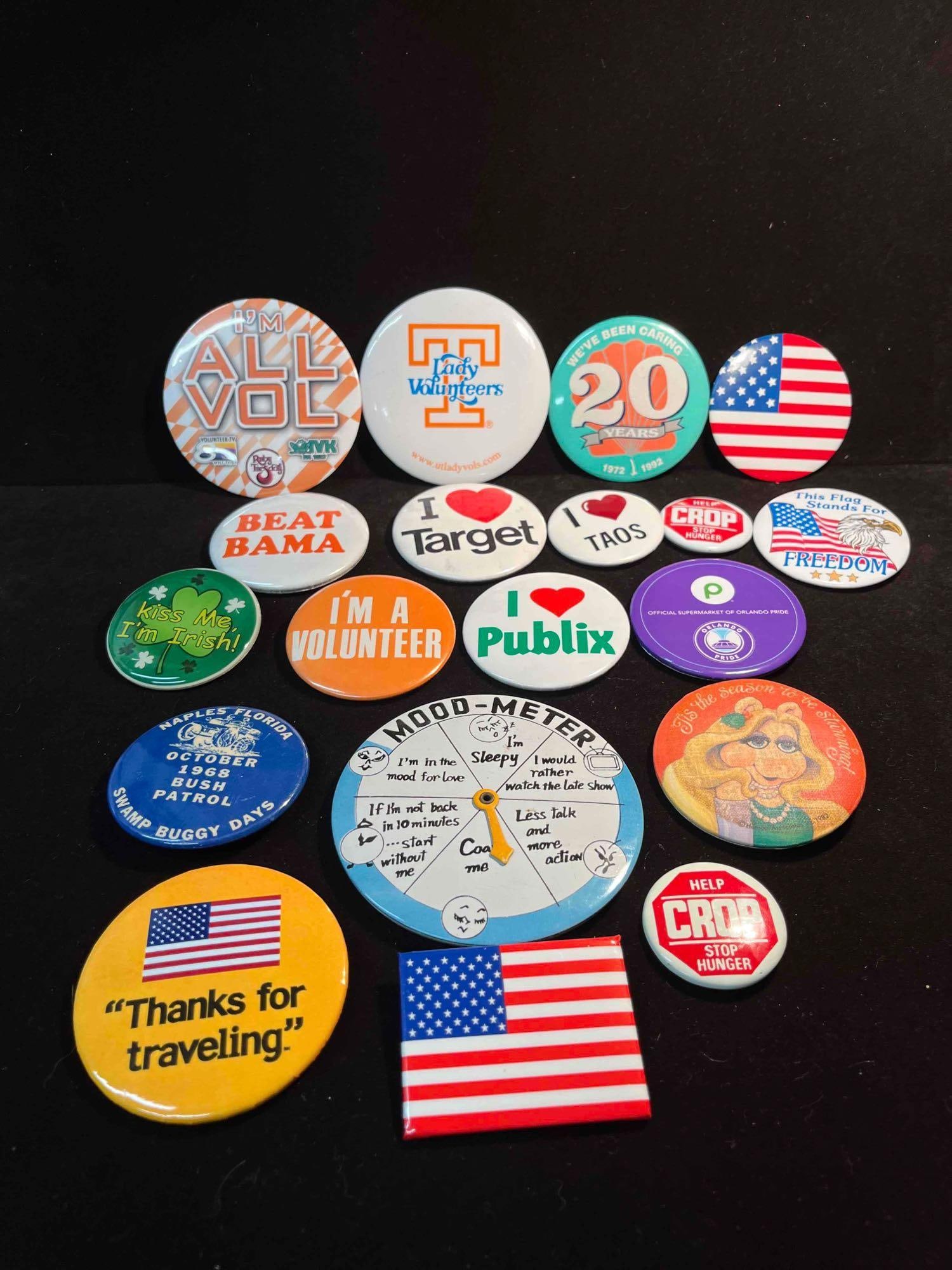Bundle Of Random Buttons (F18) - 3