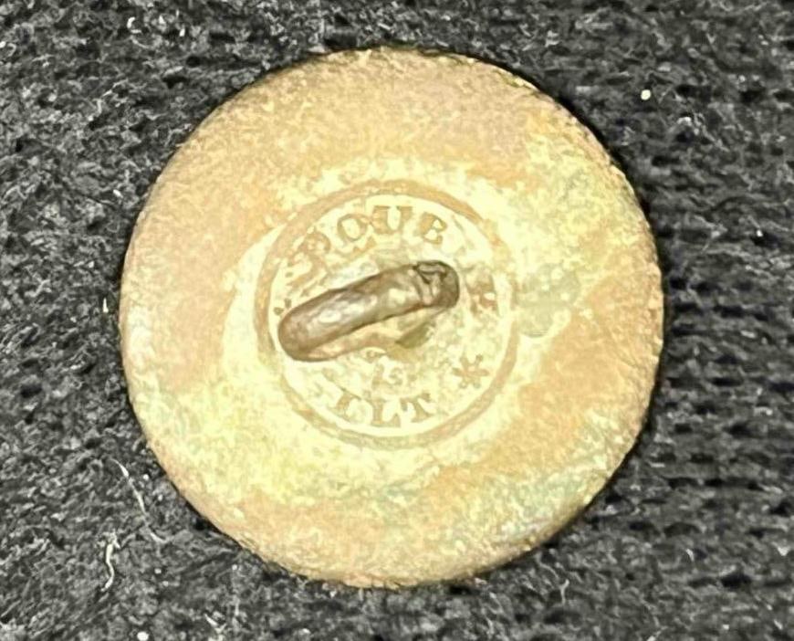 1860's Confederate Button, Marked Double ILT - 6
