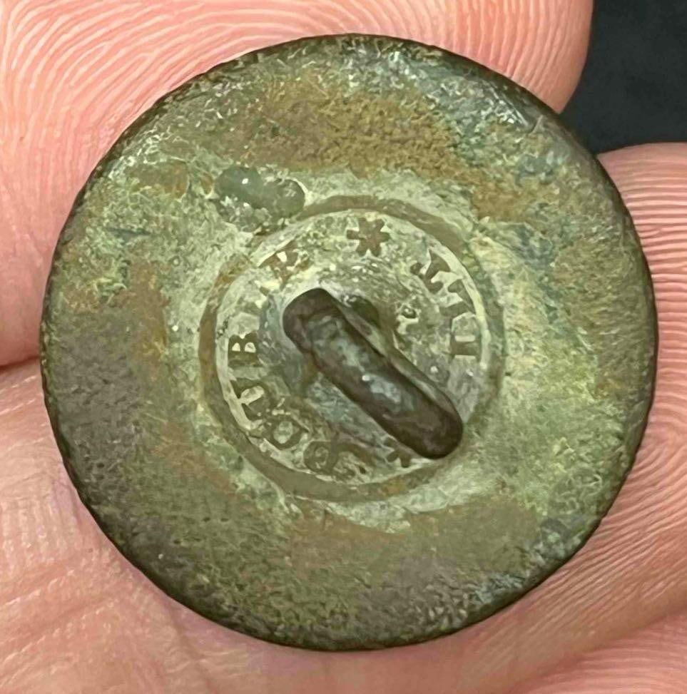 1860's Confederate Button, Marked Double ILT - 7