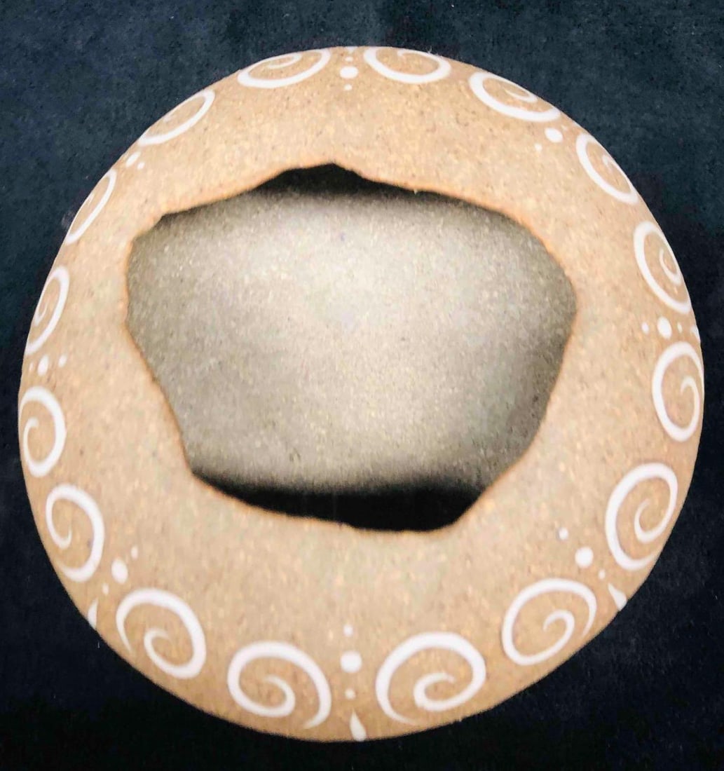 Signed Small Clay Pot - 3