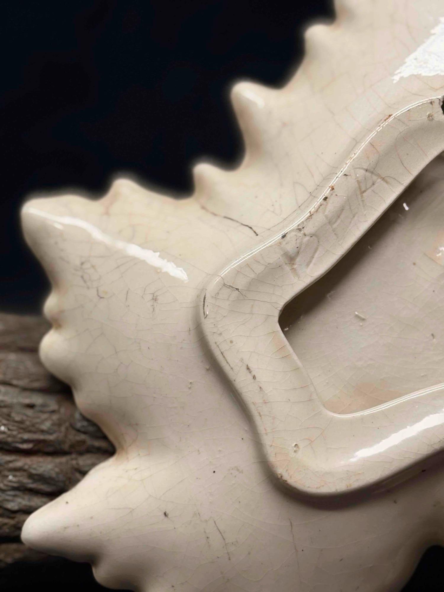 2pc Fall Themed Ceramic Trinket Trays - 8