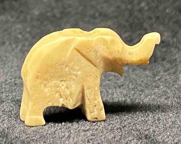 Unique Hand Carved Bone Elephant Bundle - 14