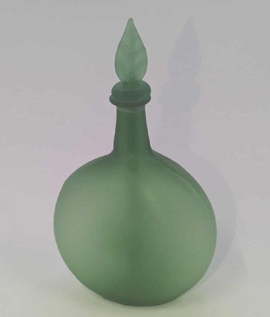 4 Empty Glass Perfume Bottles - 4