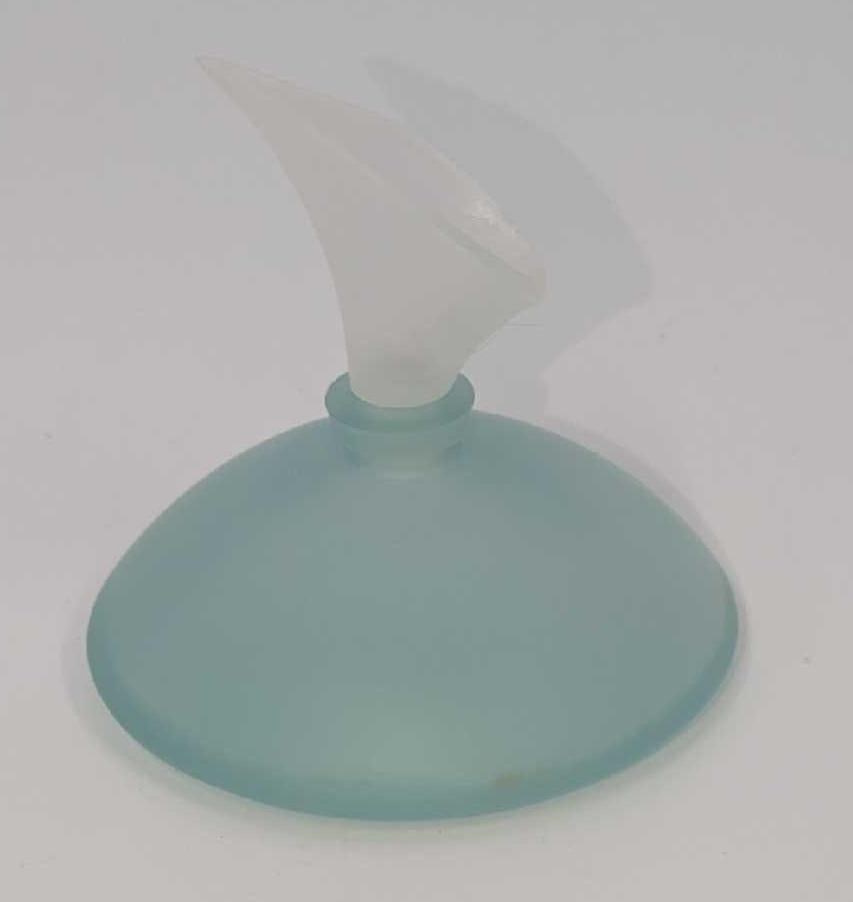 4 Empty Glass Perfume Bottles - 5