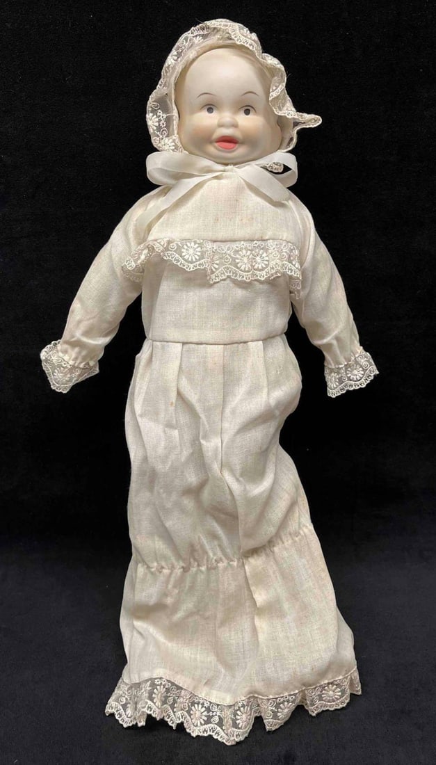 Vintage Three Face Porcelain Baby Doll 1920's (1 of 10)