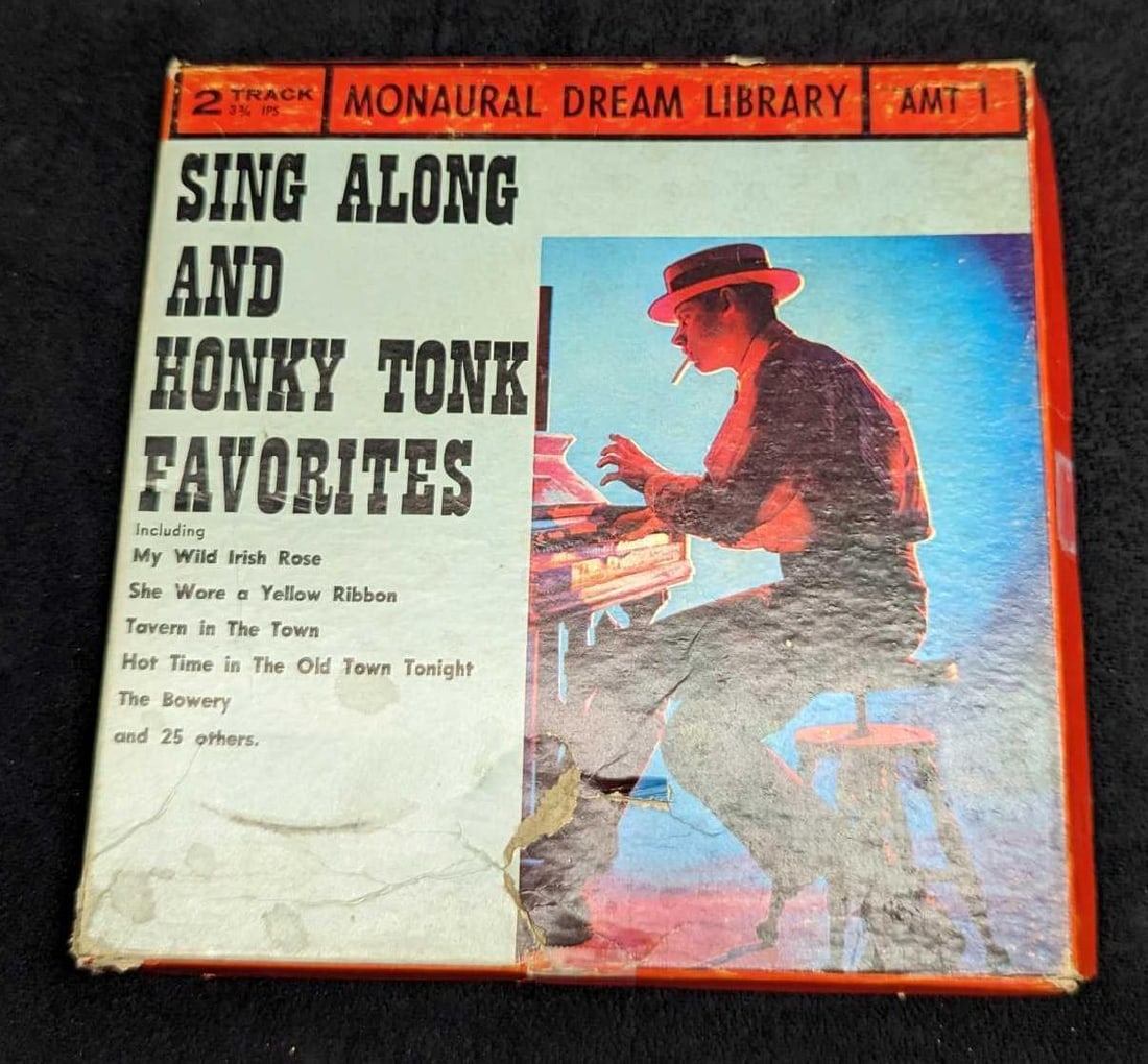 2-Track Reel to Reel Tape Sing Along & Honky Tonk Favorites (1 of 4)