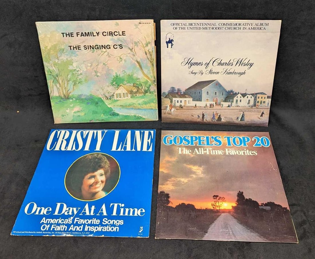 4 Gospel & Religious LPs Cristy Lane Steven Kimbrough (1 of 10)