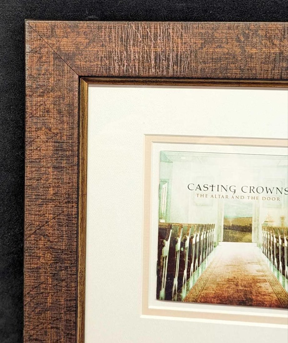 Autographed Casting Crowns Framed CD Cover - 7