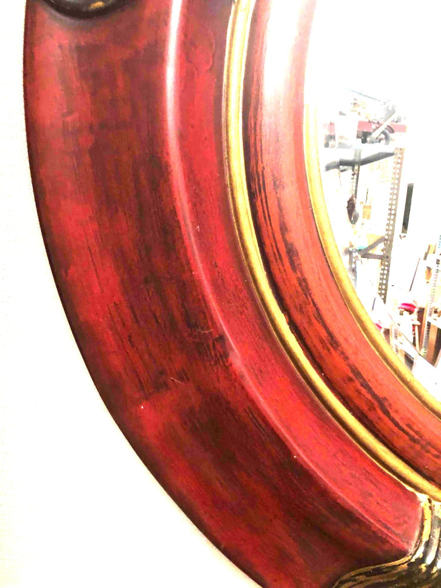 Large Decorative Round Wall Mirror - 6