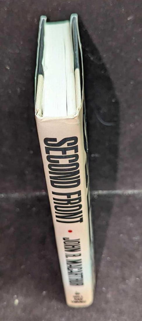 John R. Macarthur Signed Second Front Hardcover - 6